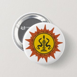 Orisha Oxumaré Button