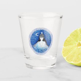 Orixá Iemanjá Shot Glass