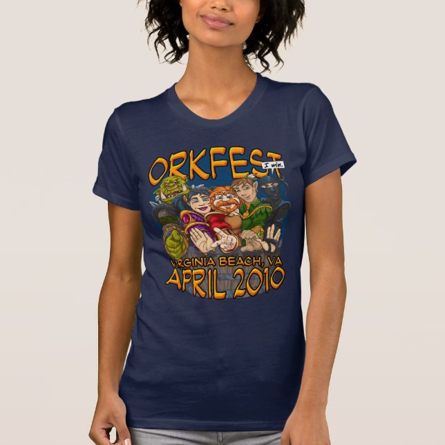 OrkFest 2010 Ladies T T-Shirt (Front)