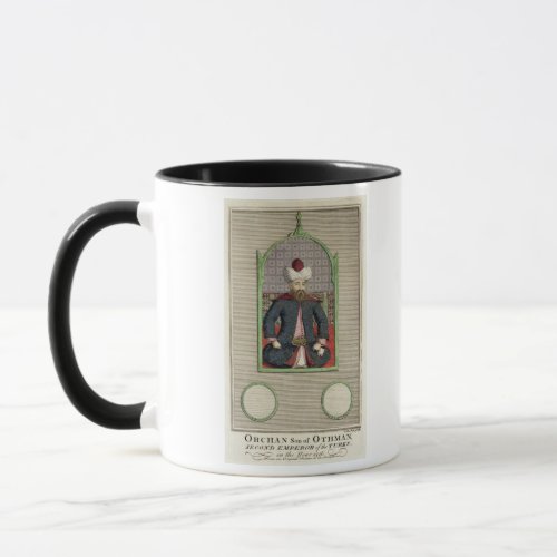 Orkhan c1288_c1362 son of Osman Second Empero Mug