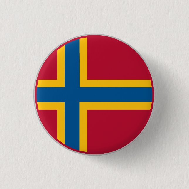 Orkney Flag Button (Front)