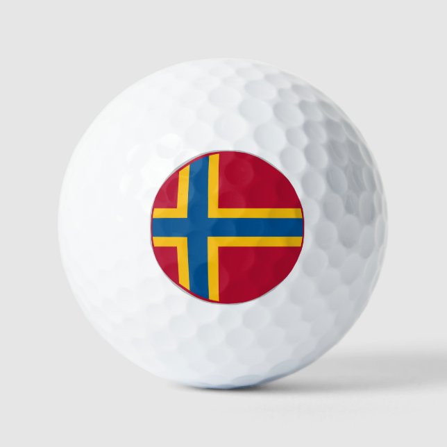 Orkney Flag Golf Balls (Front)