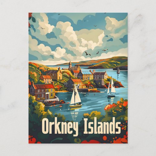 Orkney Islands Postcard