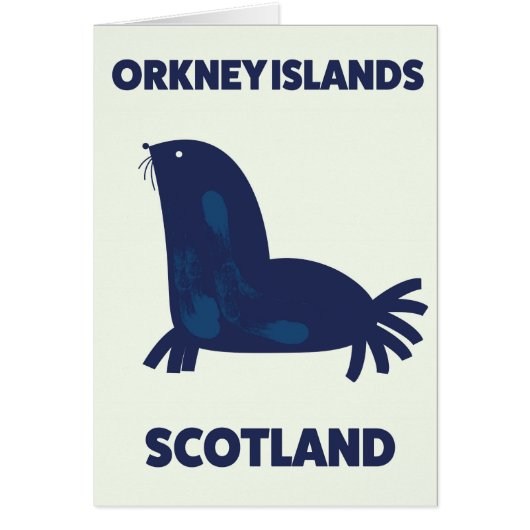 Orkney Islands, Scotland Cards (Front)