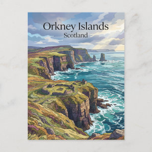 Orkney Islands Scotland Postcard