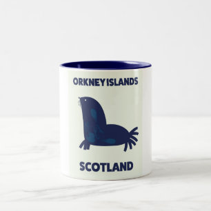 Orkney Islands, Scotland Two-Tone Coffee Mug
