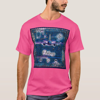 Orkney World Travel Souvenir Travel Destination Tr T-Shirt