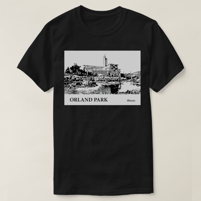 Orland Park Illinois TShirt 2 (Design Front)
