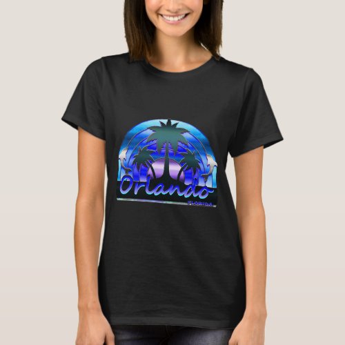 Orlando Beach Florida Tourist Local T_Shirt