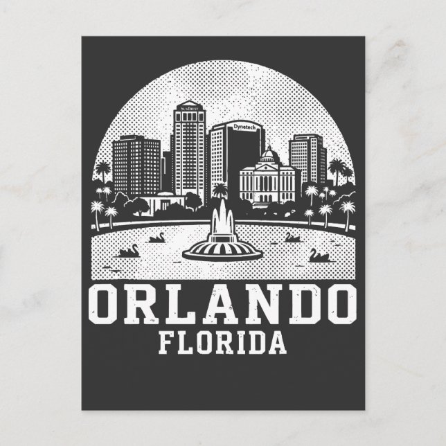 Orlando City Florida Postcard (Front)