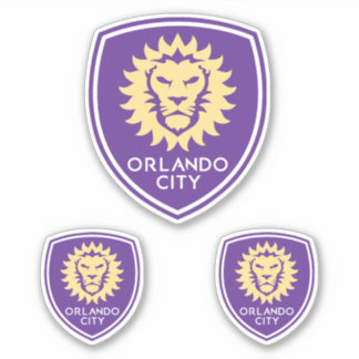 ORLANDO CITY SC-MLS TEAM STICKER