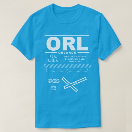 Orlando Executive Airport ORL T_Shirt