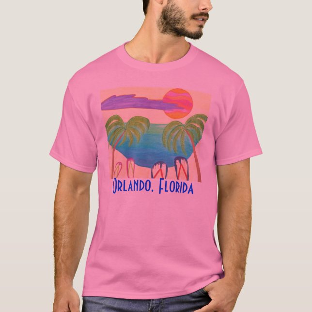 Orlando, FL tee shirt (Front)