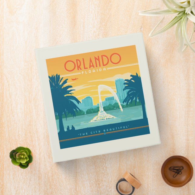 Orlando Florida 3 Ring Binder (In Situ)
