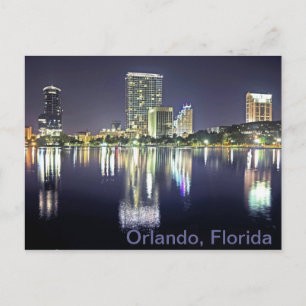 Orlando, Florida across Lake Eola Postcard