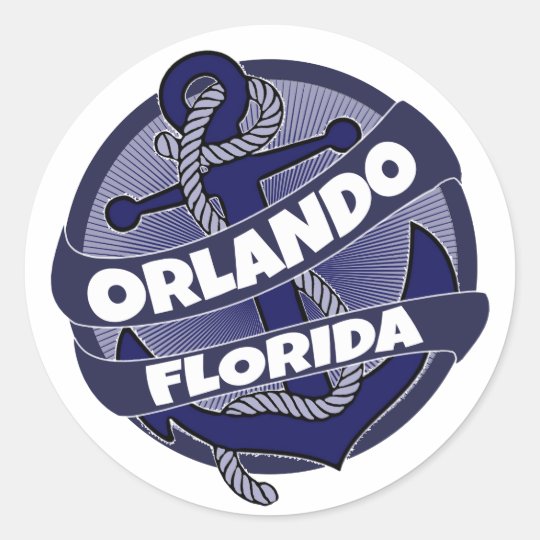 Orlando Florida anchor stickers