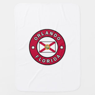 Orlando Florida Baby Blanket