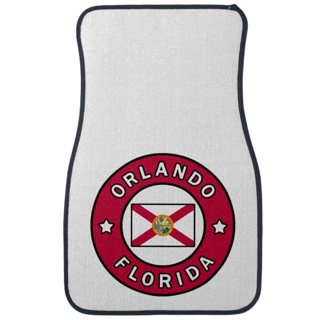 Orlando Florida Car Floor Mat (Front)