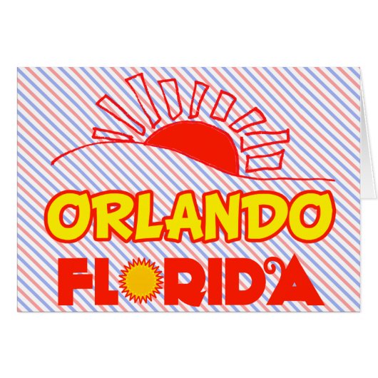 Orlando, Florida Cards (Front Horizontal)