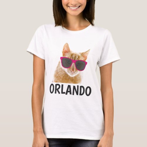 ORLANDO FLORIDA Cat T_shirts