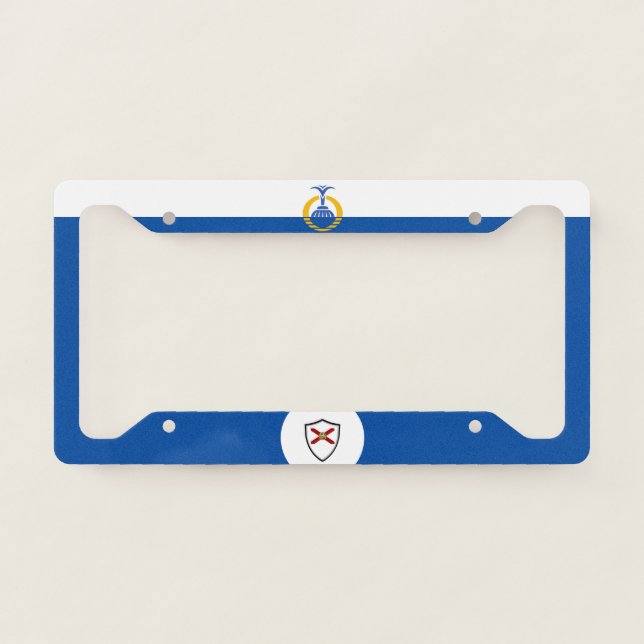 Orlando (Florida) city flag  License Plate Frame (Front)