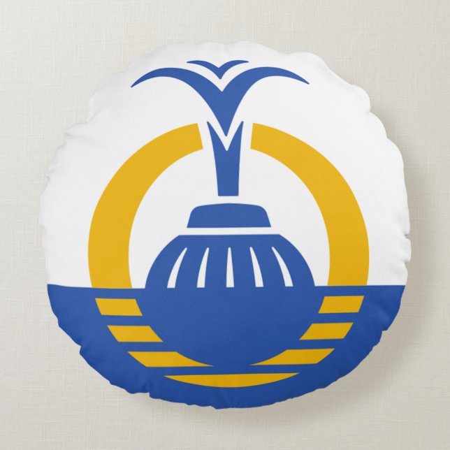 Orlando (Florida) City flag Round Pillow (Front)