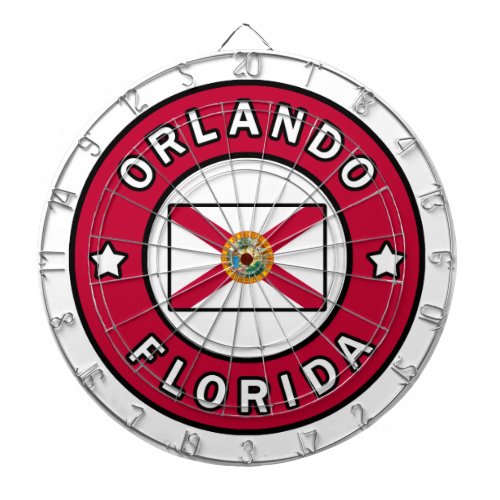 Orlando Florida Dart Board