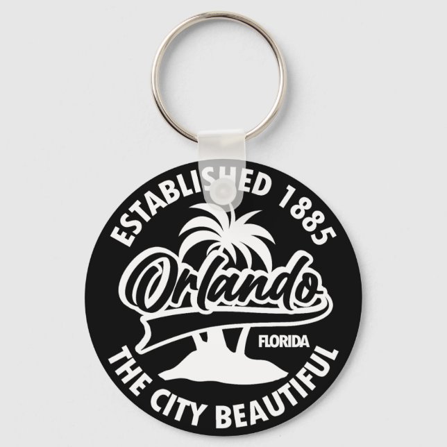 Orlando,Florida Keychain (Front)