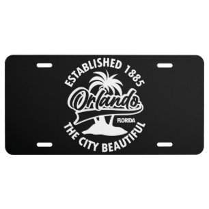 Orlando,Florida License Plate