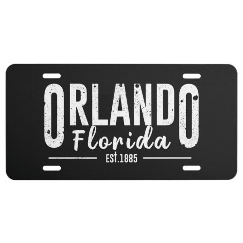 Orlando Florida License Plate