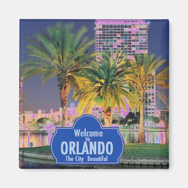 Orlando Florida Magnet (Front)