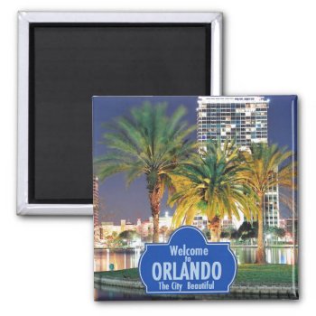 Orlando Florida Magnet by samappleby at Zazzle