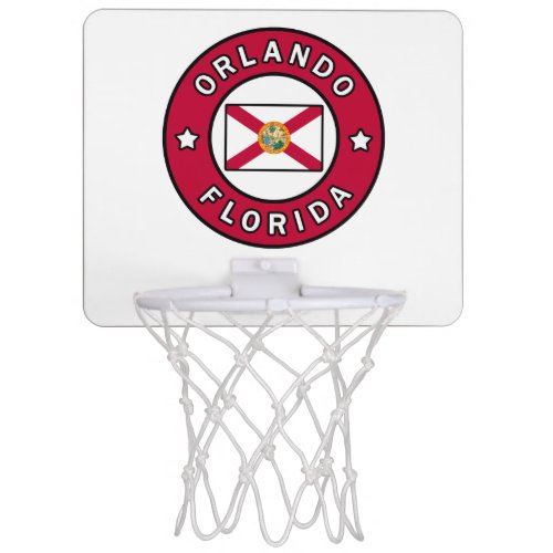Orlando Florida Mini Basketball Hoop