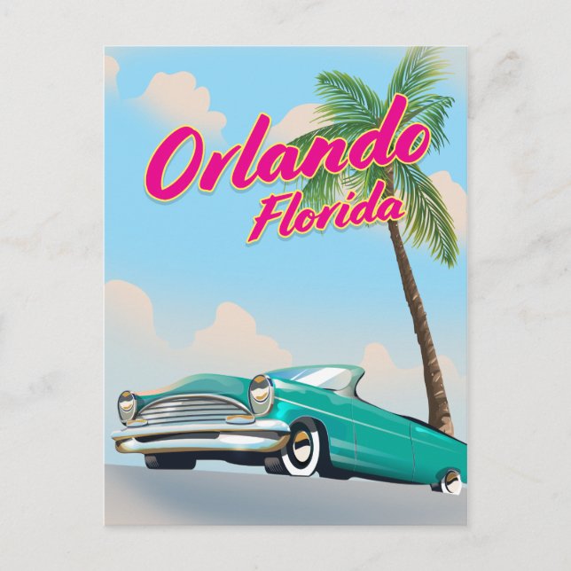 Orlando Florida Postcard (Front)
