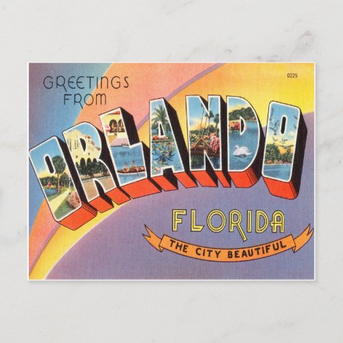 Orlando Florida Postcard
