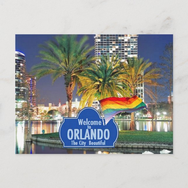 Orlando Florida Postcard (Front)
