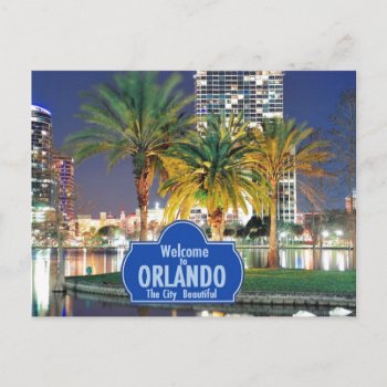 Orlando Florida Postcard by samappleby at Zazzle