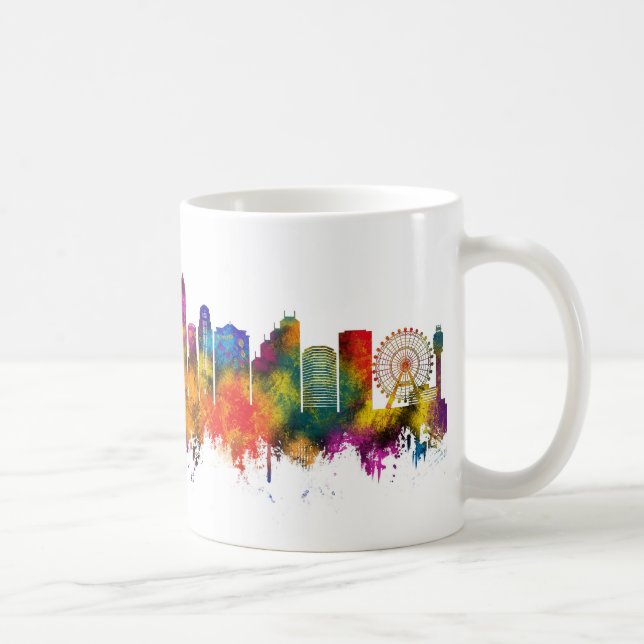 Orlando Florida Skyline Coffee Mug (Right)