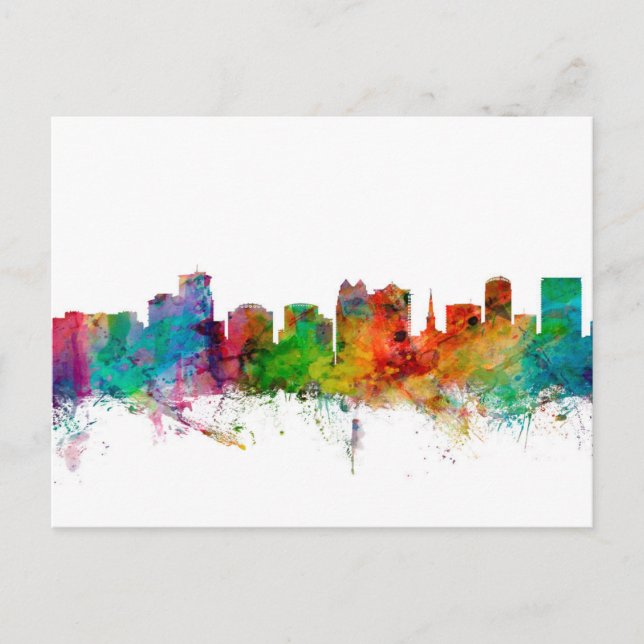 Orlando Florida Skyline Postcard (Front)