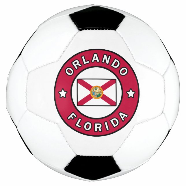 Orlando Florida Soccer Ball (Front)