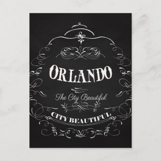 Orlando Florida - The Beautiful City Postcard