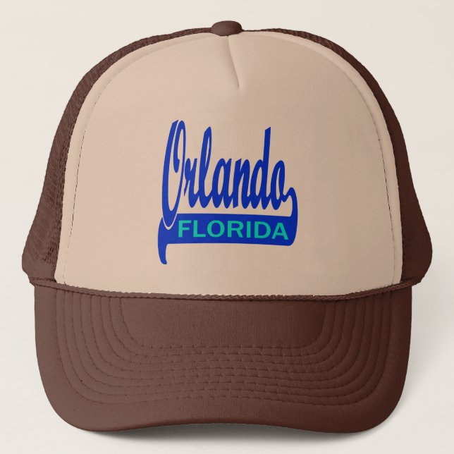 Orlando, Florida Trucker Hat (Front)