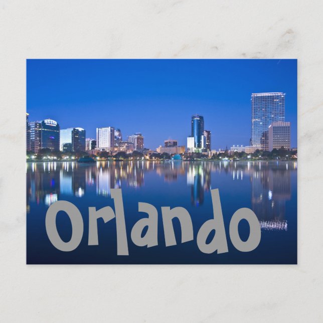 Orlando, Florida, U.S.A. Postcard (Front)