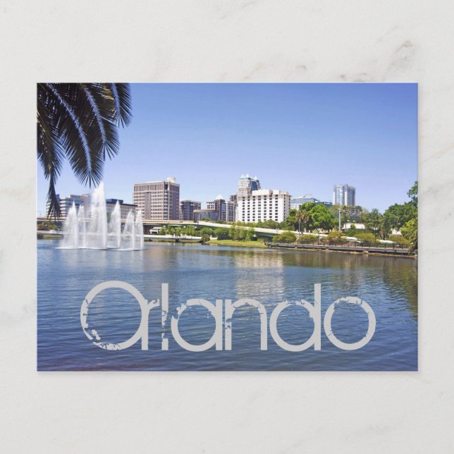 Orlando, Florida, U.S.A. Postcard (Front)