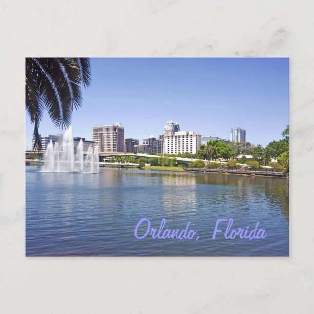 Orlando, Florida, U.S.A. Postcard (Front)
