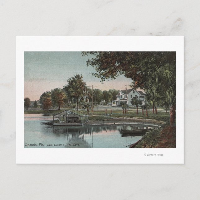 Orlando, Florida - View of a Cove at Lake Postcard (Front)
