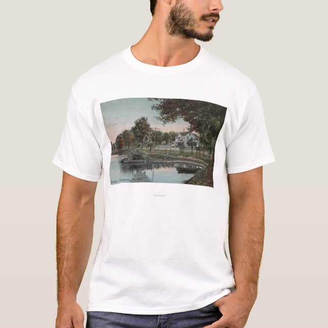 Orlando, Florida - View of a Cove at Lake T-Shirt (Front)