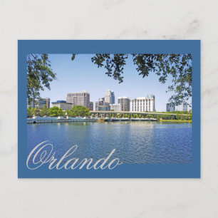 Orlando, Florida viewed from Lake Lucernee Postcard