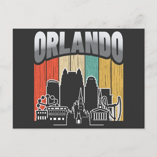 Orlando Florida Vintage Postcard (Front)