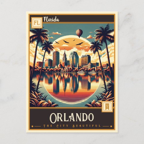 Orlando Florida  Vintage Postcard